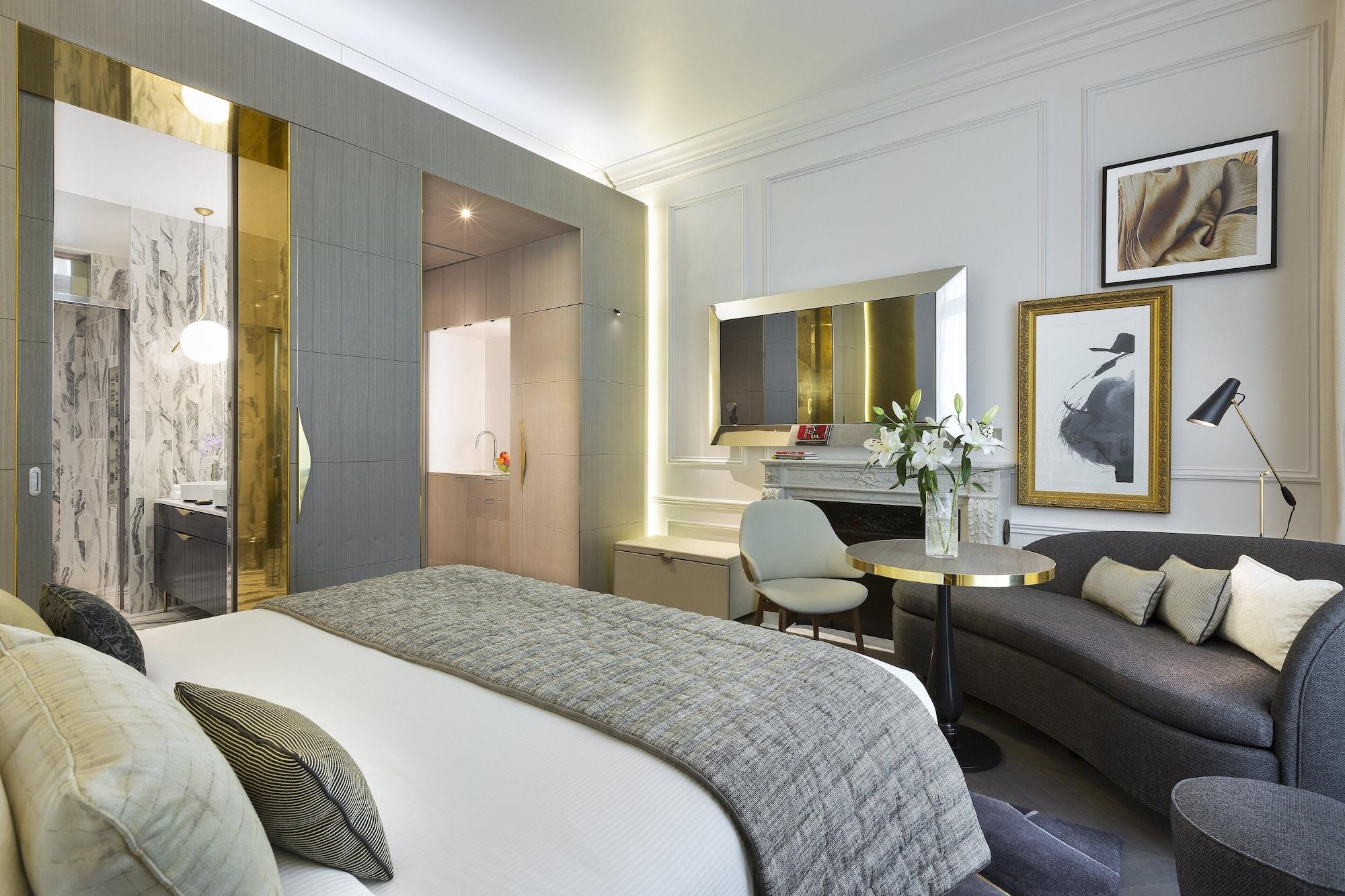 La Clef Champs-Elysees Paris By The Crest Collection Exterior photo A room at the hotel